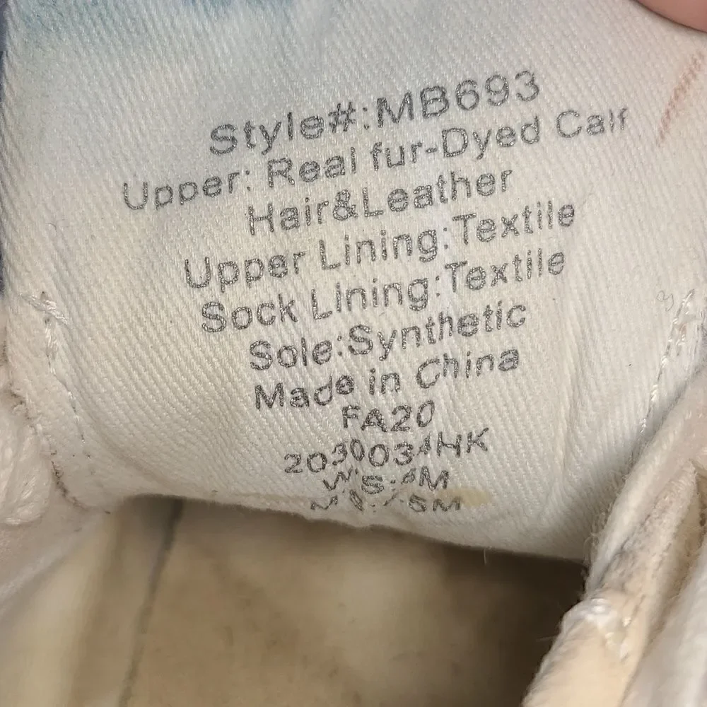 Madewell Calf Hair Leather Shoes